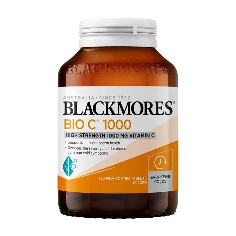 [Expiry: 02/2028] Blackmores Bio C 1000mg 150 Vitamin C Tablets