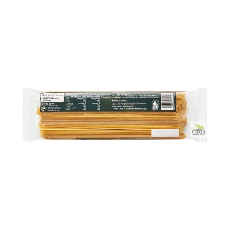 [Expiry: 29/10/2027] Coles Durum Wheat Pasta Fettuccine 500g