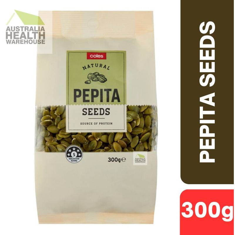 Coles Natural Pepitas 300g