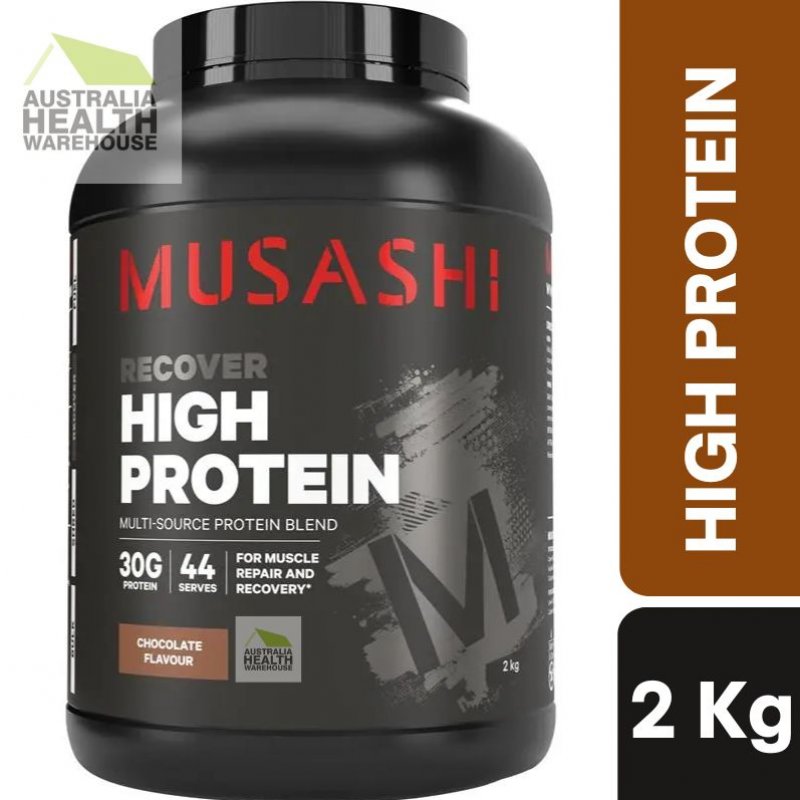 [Expiry: 27/05/2027] Musashi High Protein Chocolate 2kg