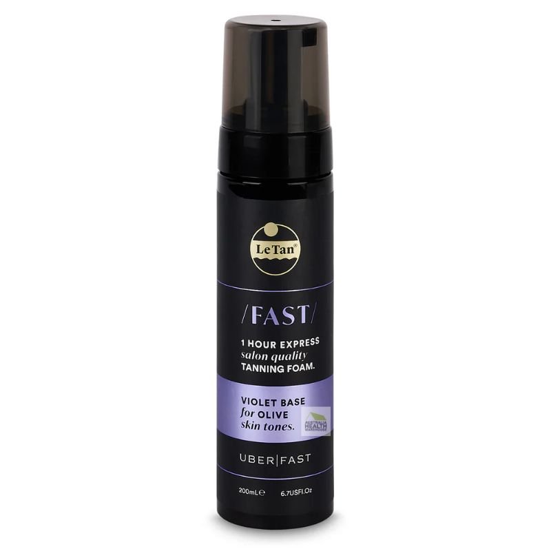 Le Tan Fast 1 Hour Express Tanning Foam Violet Base 200mL