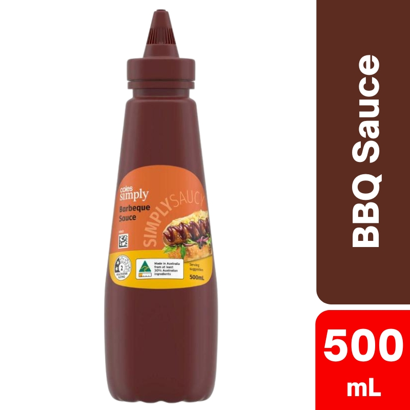 [Expiry Date: 07/05/2027] Coles BBQ Sauce 500mL