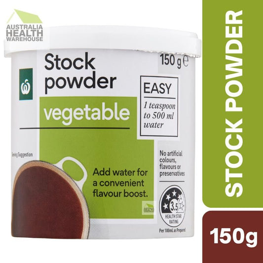 [CLEARANCE Expiry: 16/06/2026] Woolworths Stock Powder Vegetable 150g