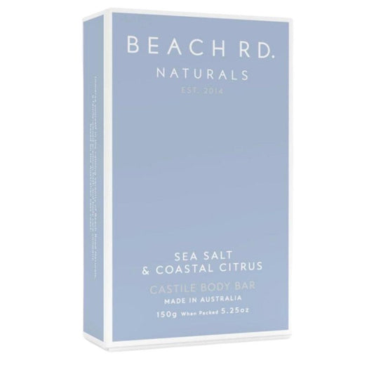 Beach Rd. Naturals Sea Salt & Coastal Citrus Body Bar 150g
