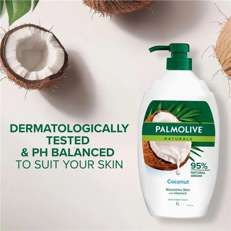 Palmolive Naturals Body Wash Coconut 1L