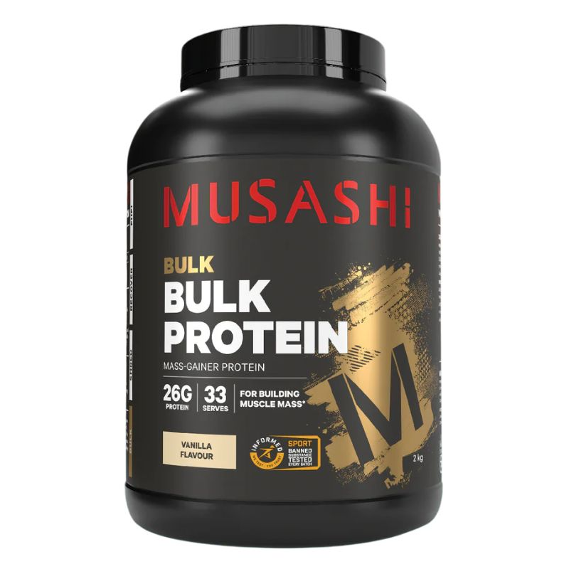 [Expiry: 05/2027] Musashi Plant Protein Vanilla 2kg