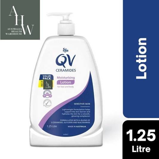 [Expiry: 03/2029] Ego QV Ceramides Moisturising Lotion 1.25 Litre