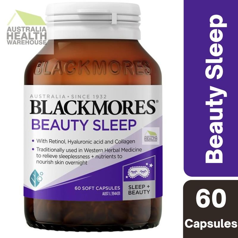 [CLEARANCE Expiry: 04/2025] Blackmores Beauty Sleep 60 Capsules