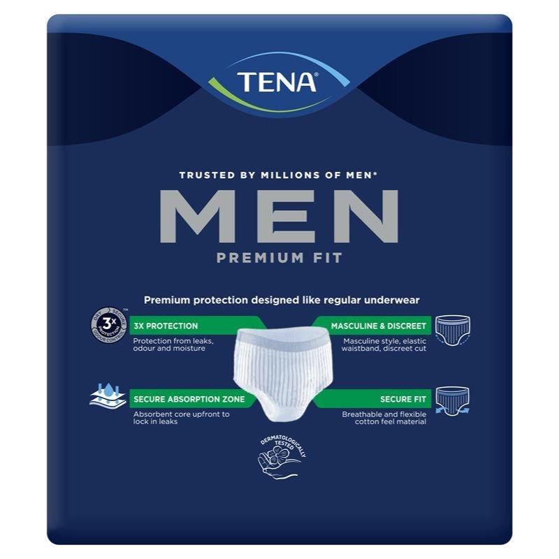 Tena Men Premium Fit Protective Underwear [M/L]