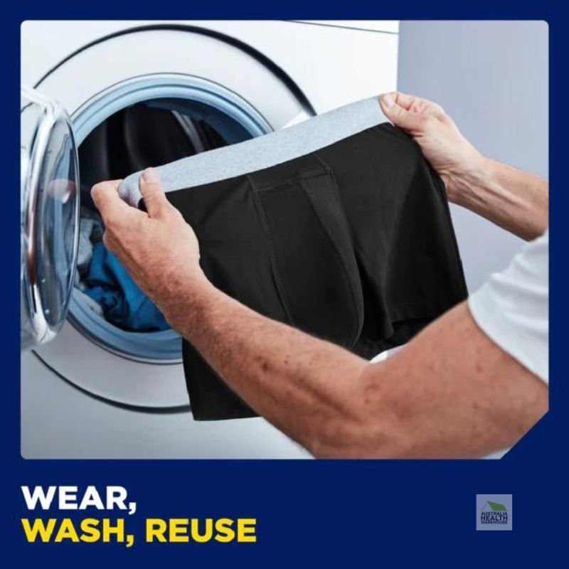 Tena Men Washable Protective Underwear Boxer (XXL Size) 1 Pack