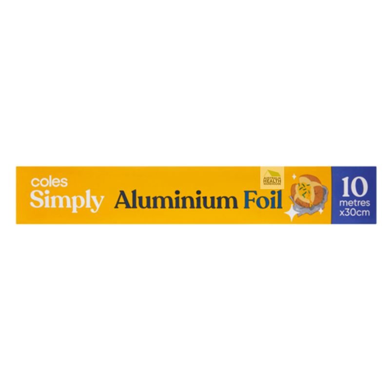 Coles Simply Aluminium Foil 10 Metres