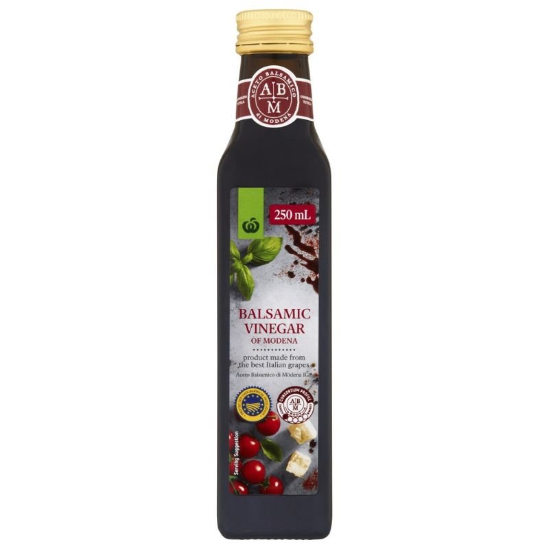 [CLEARANCE Expiry: 08/2026] Woolworths Balsamic Vinegar 250mL