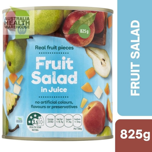 Woolworths Fruit Salad In Juice 825g