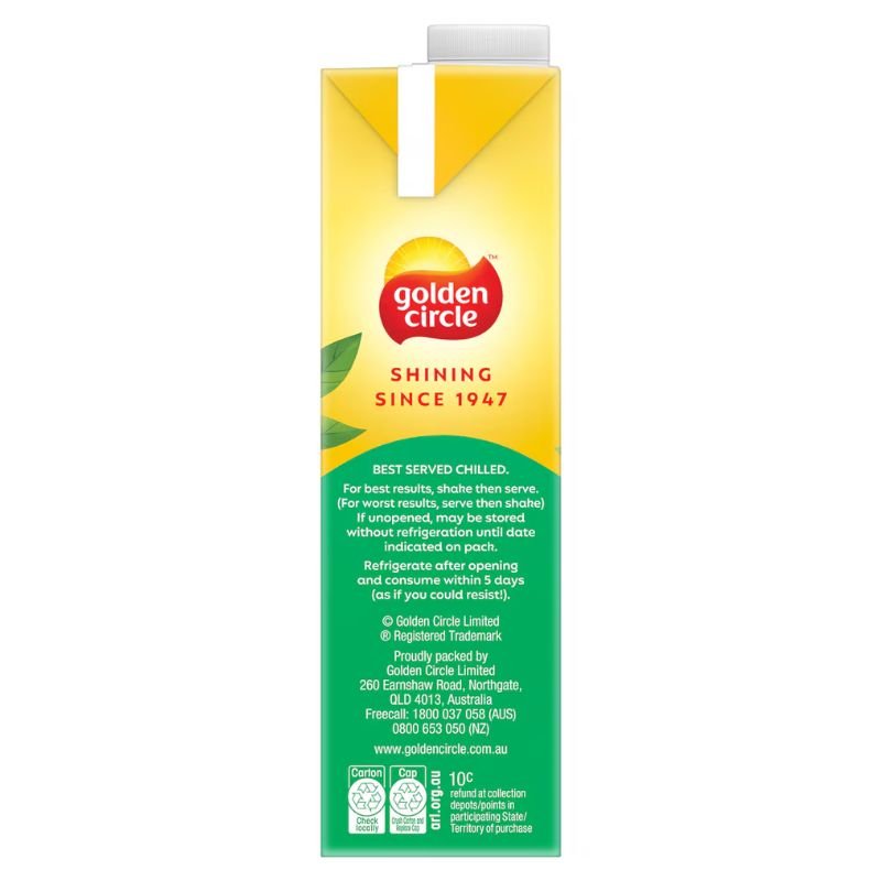 [Expiry Date: 08/10/2026] Golden Circle Pine Orange Fruit Drink 1 Litre