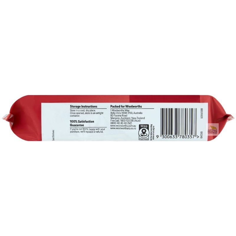 [CLEARANCE Expiry: 30/03/2026] Woolworths Scotch Finger Biscuits 250g
