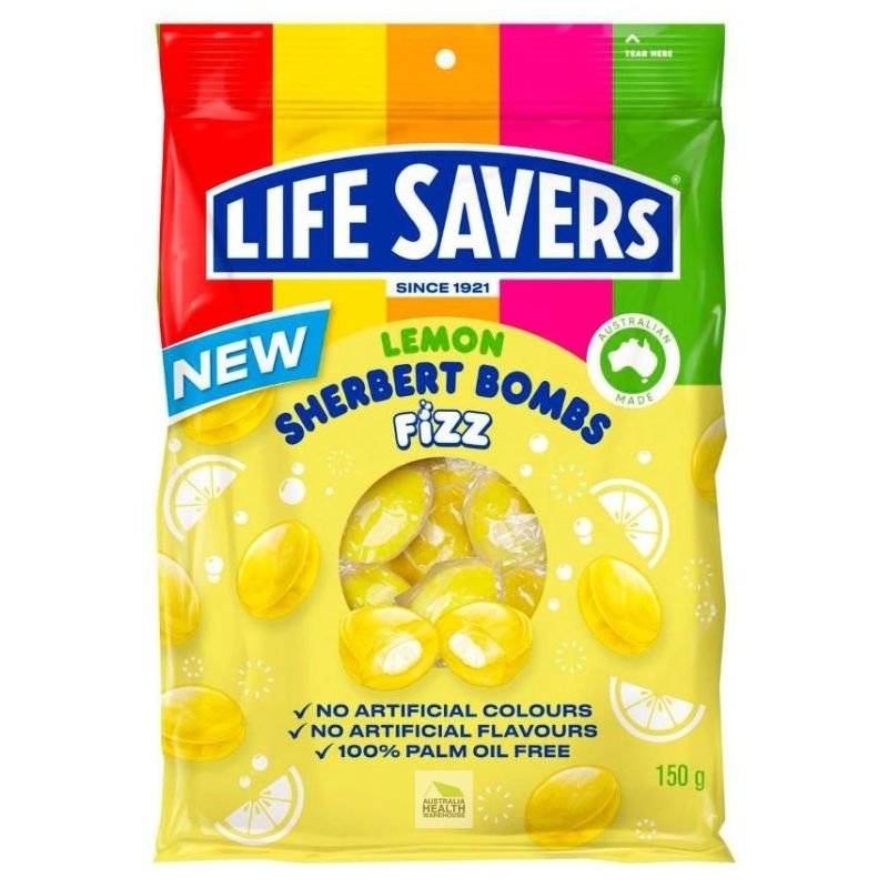 Life Savers Lemon Sherbert Bombs 150g