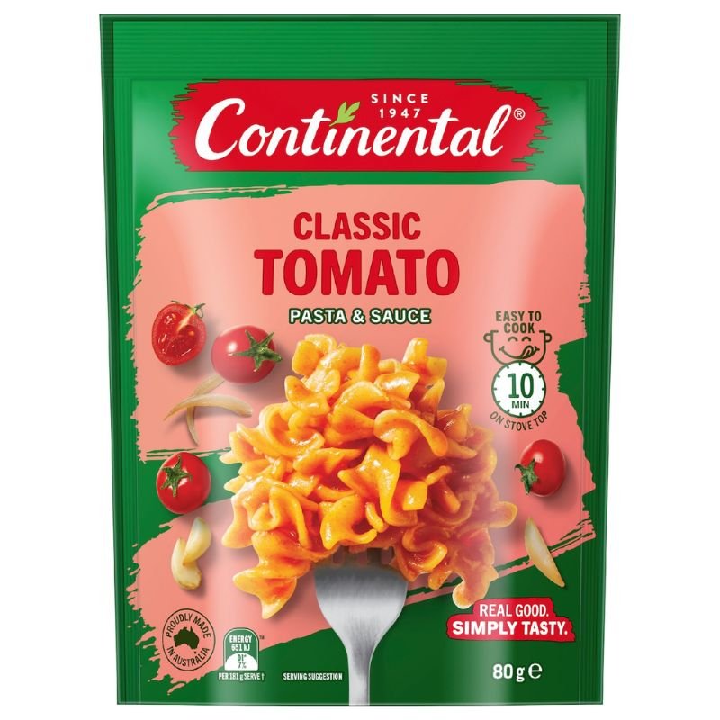 [Expiry: 12/11/2027] Continental Classic Tomato Pasta & Sauce 80g