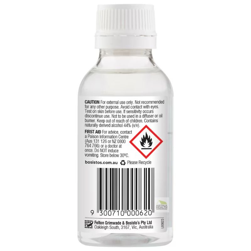 [Expiry: 02/2028] Bosisto's Antifungal Solution 100mL