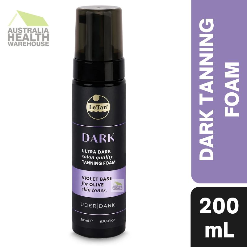 Le Tan DARK Tanning Foam (Violet 200mL)
