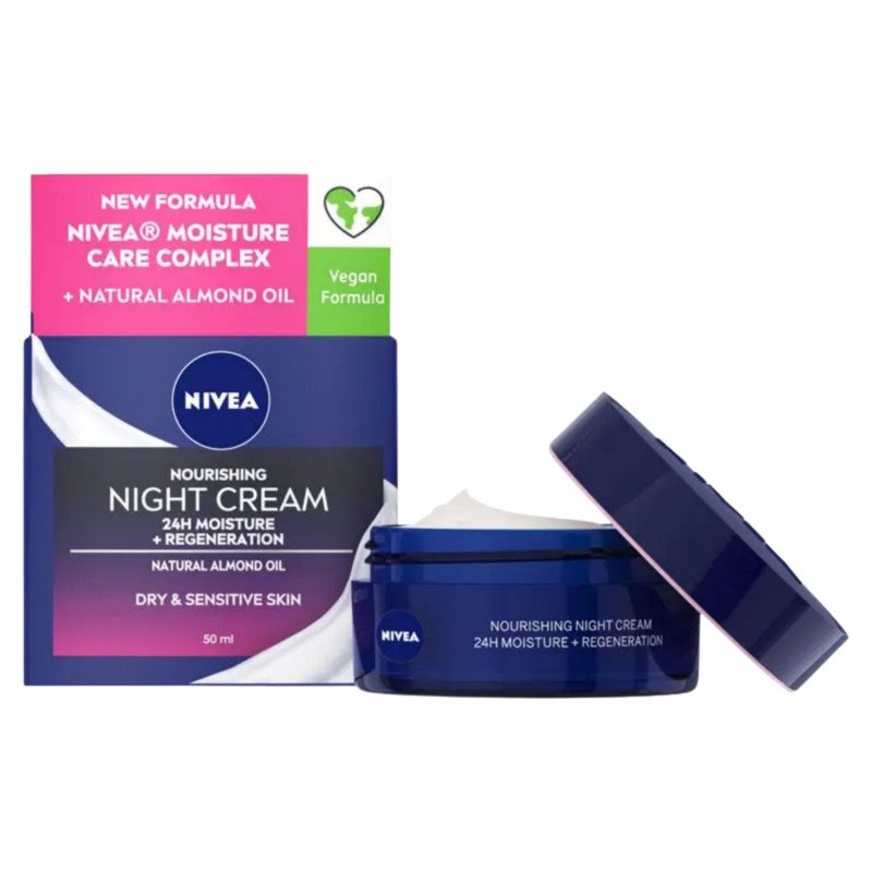 [Expiry Date: 10/03/2028] Nivea Nourishing Night Cream 50ml