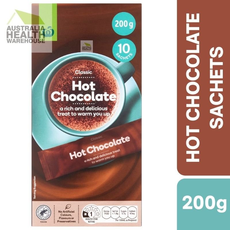 [Expiry Date: 17/03/2027]  Woolworths Hot Chocolate 10 Pack