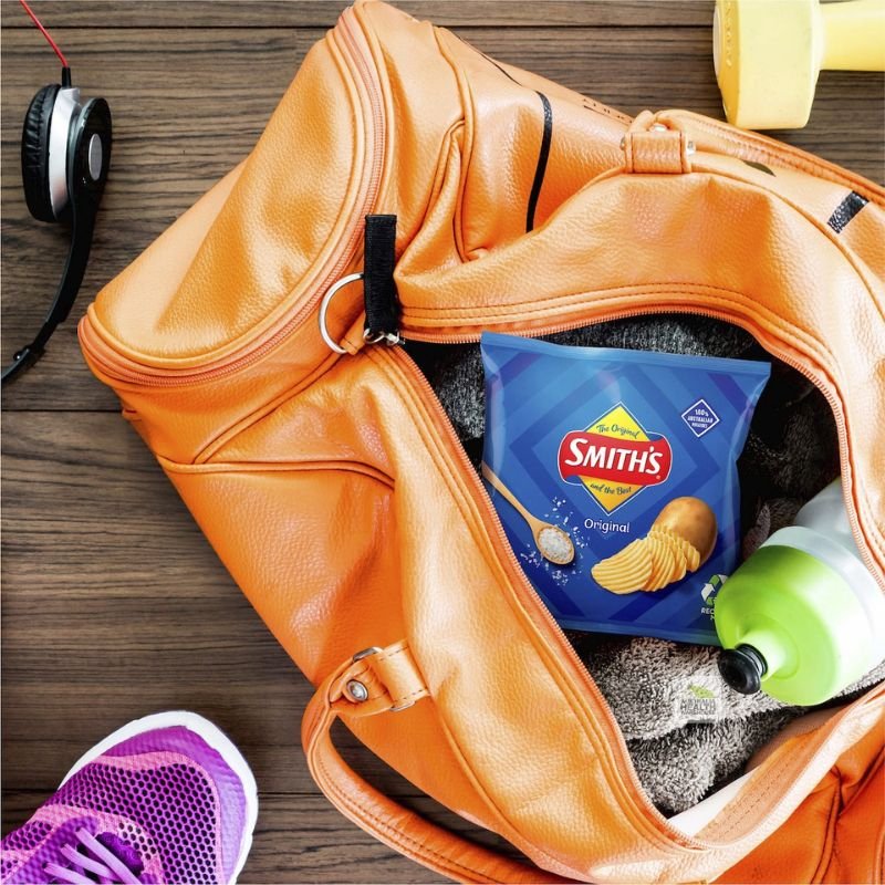 [CLEARANCE Expiry: 11/01/2026] Smith's Favourites Potato Chips Snacks 66 Packs In Carton Box