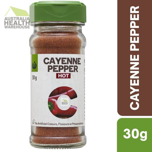 [Expiry: 08/2027] Woolworths Cayenne Pepper Hot 30g