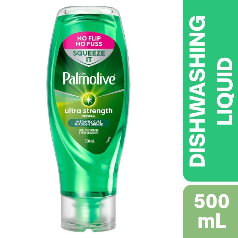 Palmolive Ultra Strength Original Squeeze It Dishwashing Liquid 500mL