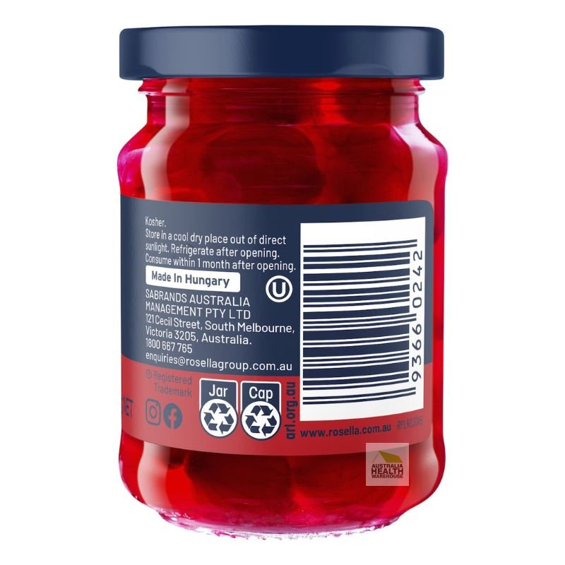[Expiry: 18/01/2027] Rosella Red Cocktail Onions 150g
