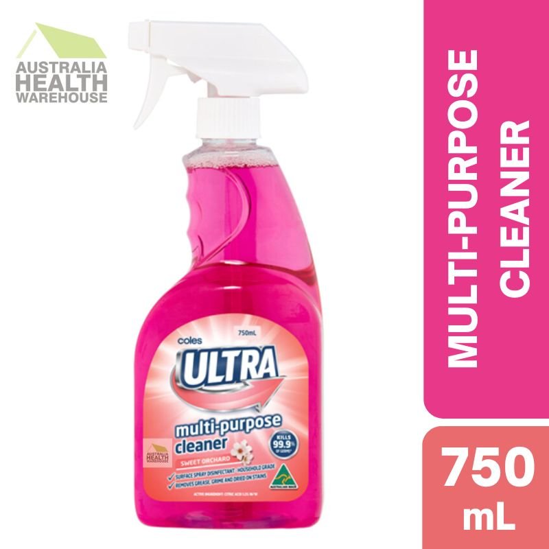 [Expiry Date: 29/05/2027]  Coles Ultra Multipurpose Cleaner Seasonal 750mL