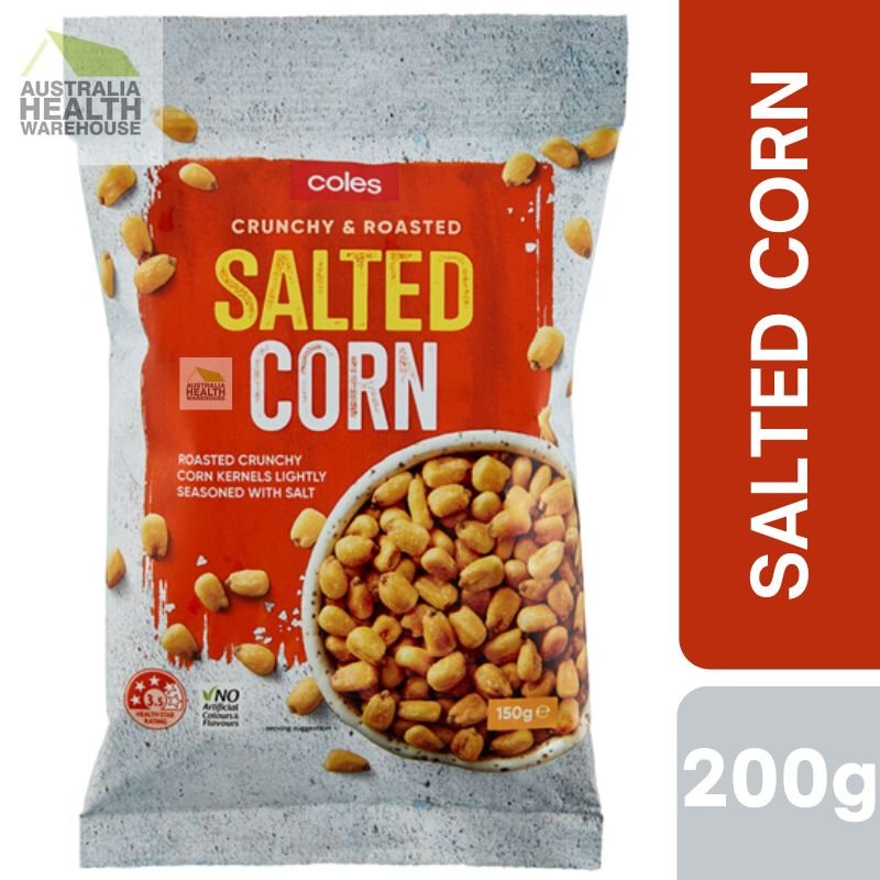 Coles Salted Crunchy Corn 150g