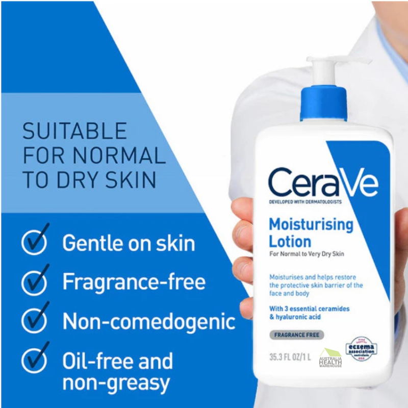 [Manufacturing: 04/2025] CeraVe Moisturising Lotion 1 Litre
