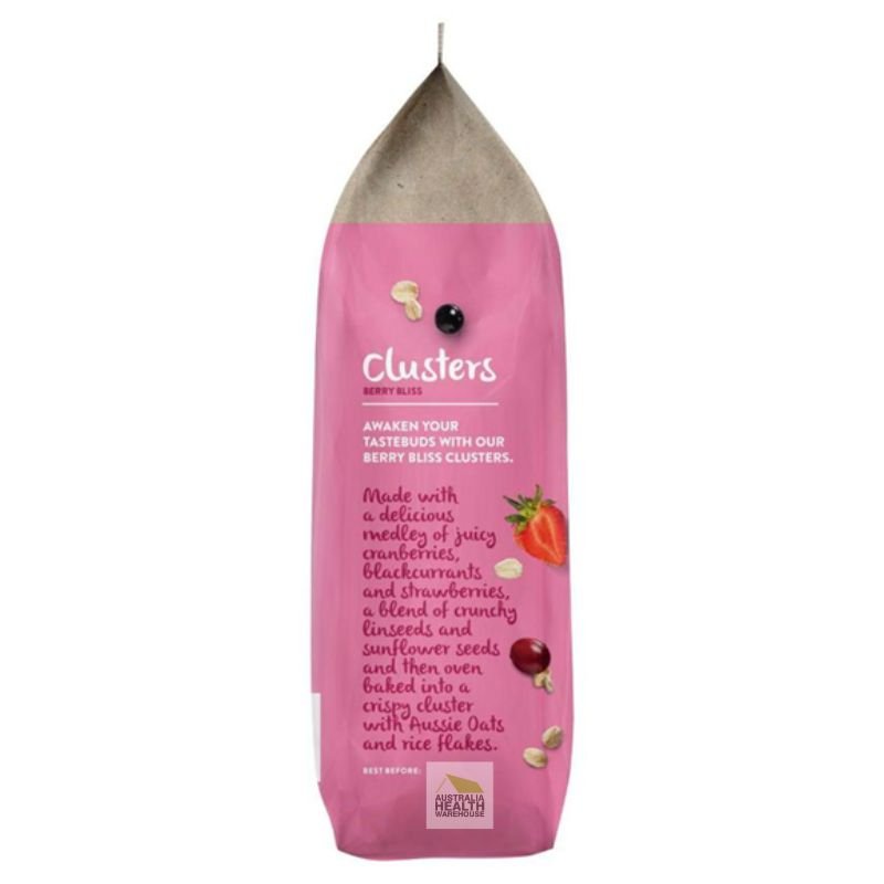 [Expiry Date: 16/04/2026] Heritage Mill Clusters Berry Bliss 750g
