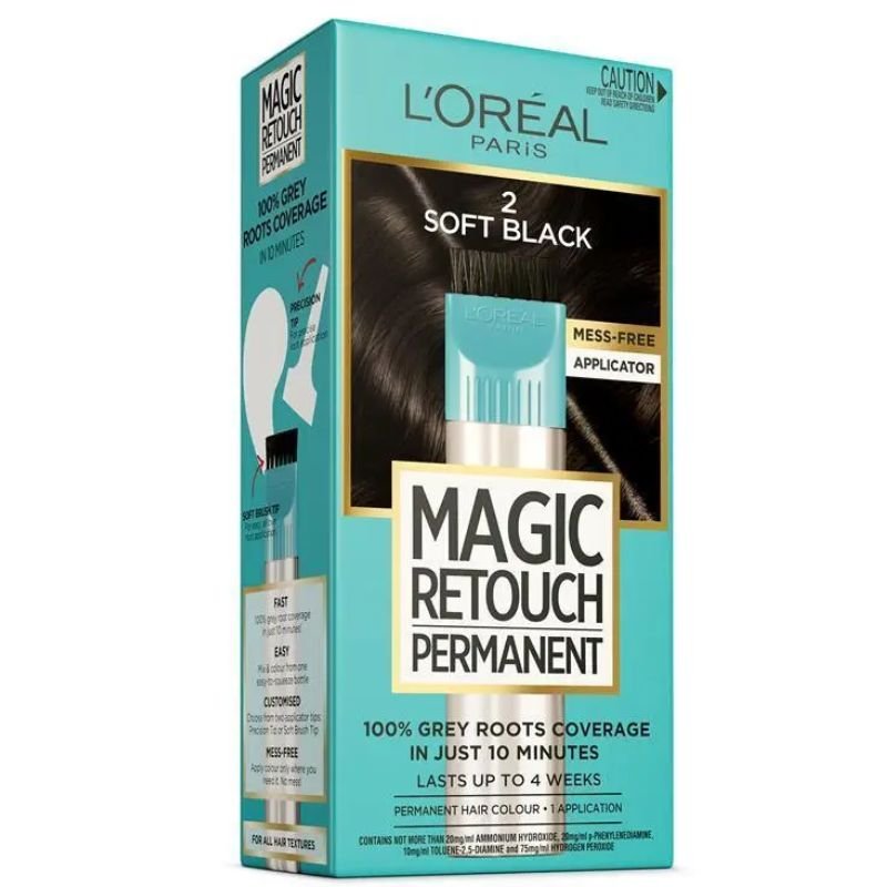 L'Oreal Magic Retouch Permanent 2 Soft Black