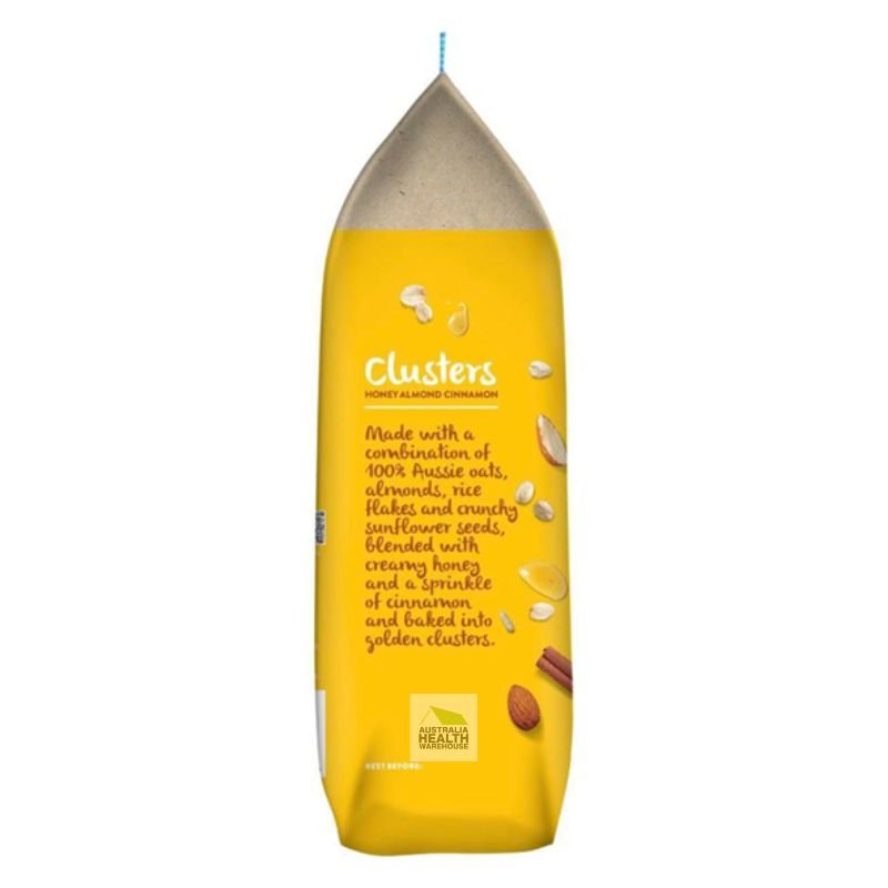 [Expiry Date: 22/05/2026] Heritage Mill Clusters Honey, Almond & Cinnamon 750g