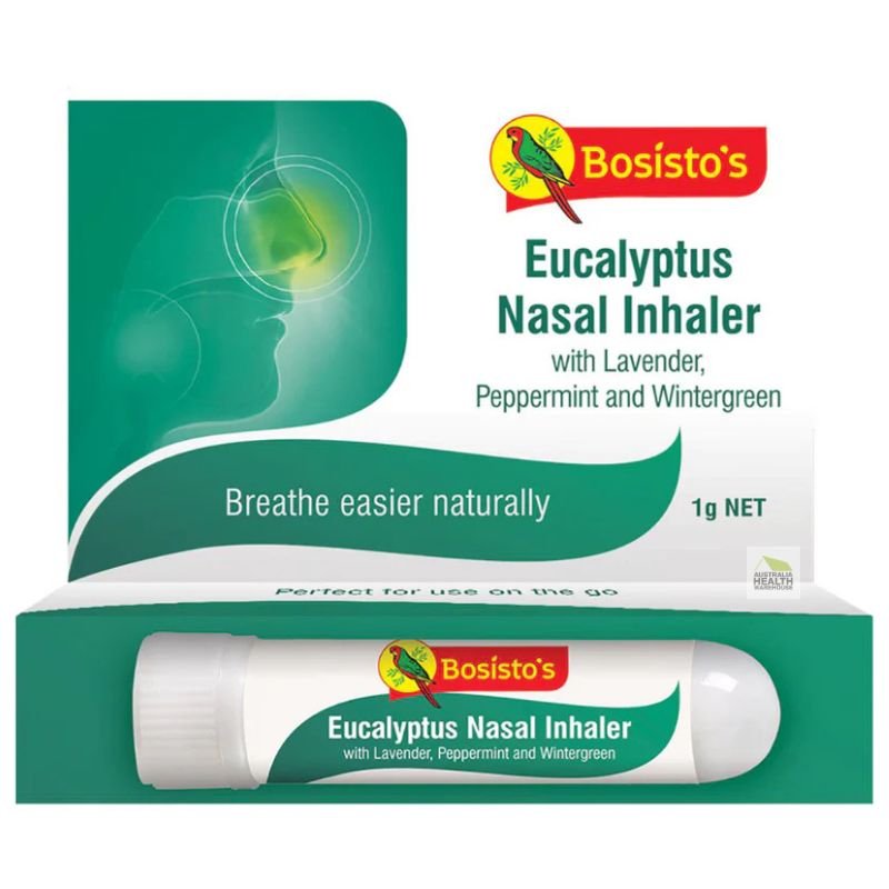 [Expiry: 11/2027] Bosisto's Eucalyptus Nasal Inhaler 1g