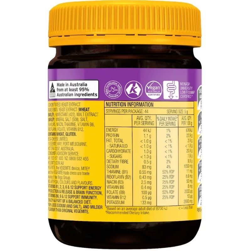 [Expiry Date: 22/06/2027] Vegemite Kids Spread 220g