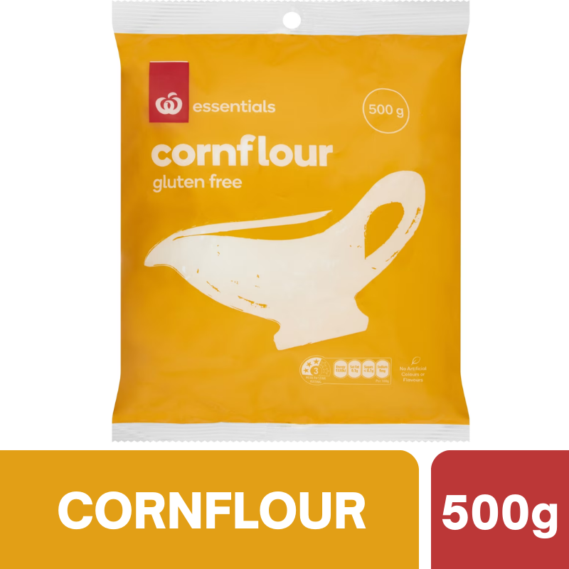[Expiry Date: 13/04/2027] Woolworths Essentials Cornflour 500g