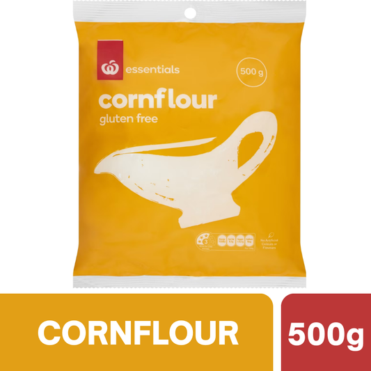 [Expiry Date: 13/04/2027] Woolworths Essentials Cornflour 500g