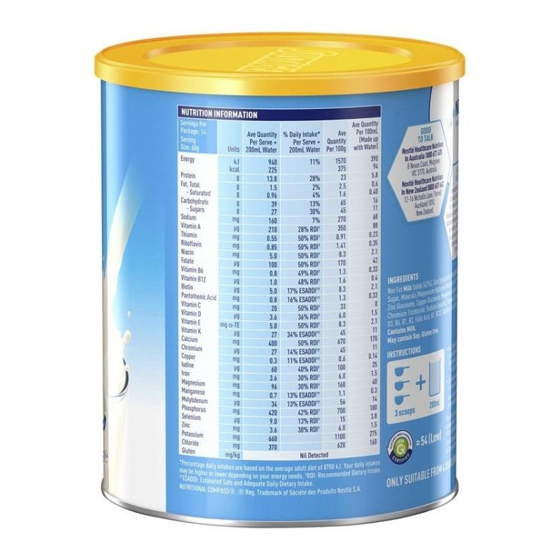 [DAMAGED TIN] [Expiry: 22/07/2028] Sustagen Hospital Active 840g Chocolate
