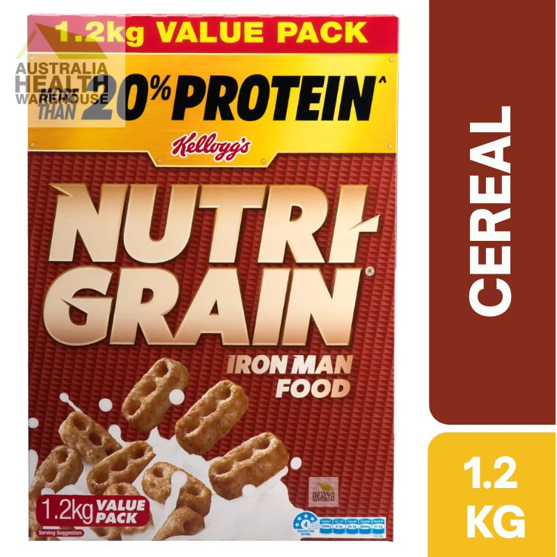 [Expiry: 18/09/2026] Kelloggs Nutri-Grain 1.2kg