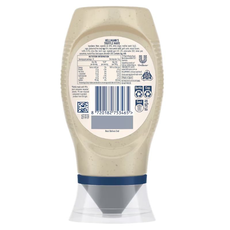 [CLEARANCE Expiry Date: 26/07/2026] Hellmann's Truffle Mayo 251g