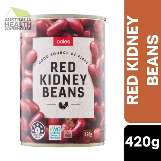 [Expiry: 13/05/2028]  Coles Red Kidney Beans 420g