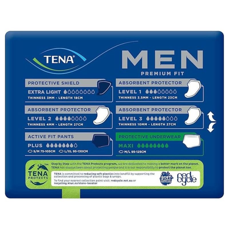 Tena Men Premium Fit Protective Underwear [M/L]