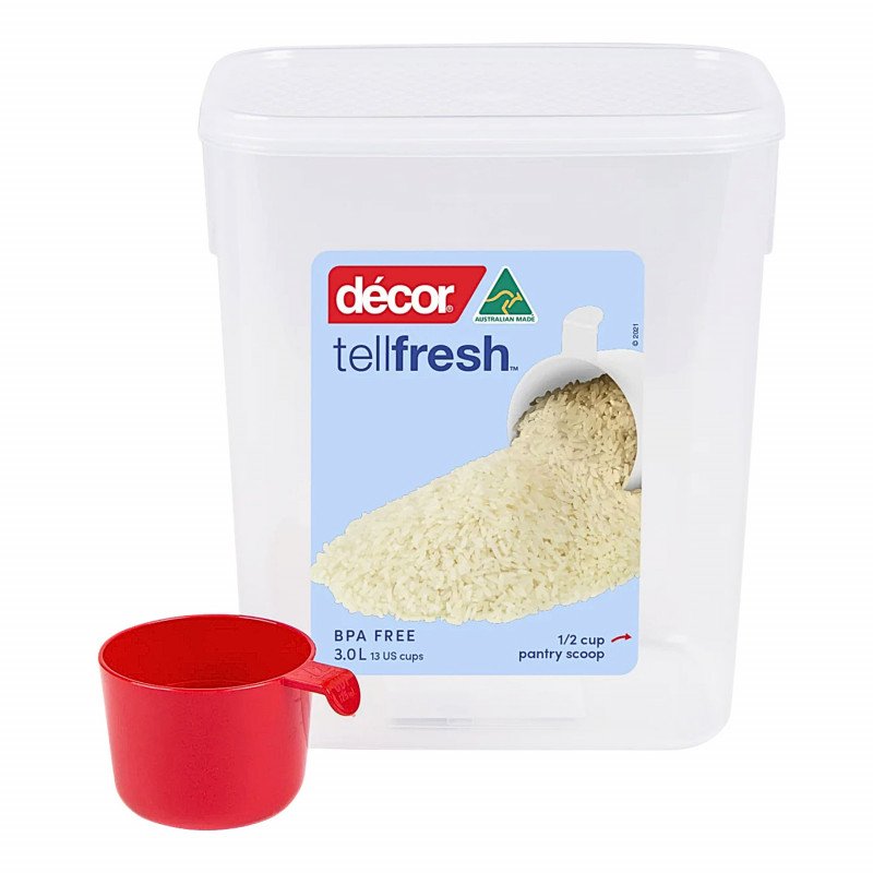 Decor Tellfresh Pantry Container Oblong 3 Litre