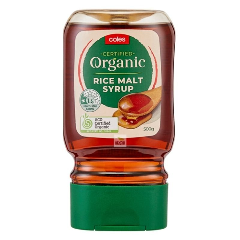 Coles Organic Rice Malt Syrup 500g