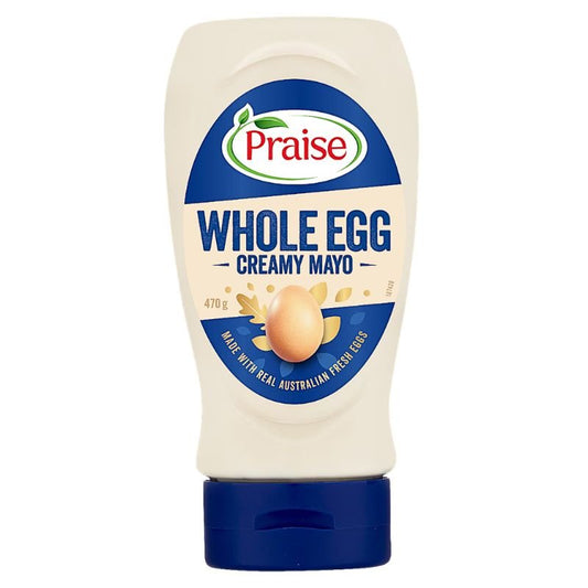 [Expiry Date: 12/02/2027] Praise Whole Egg Creamy Mayo 470g