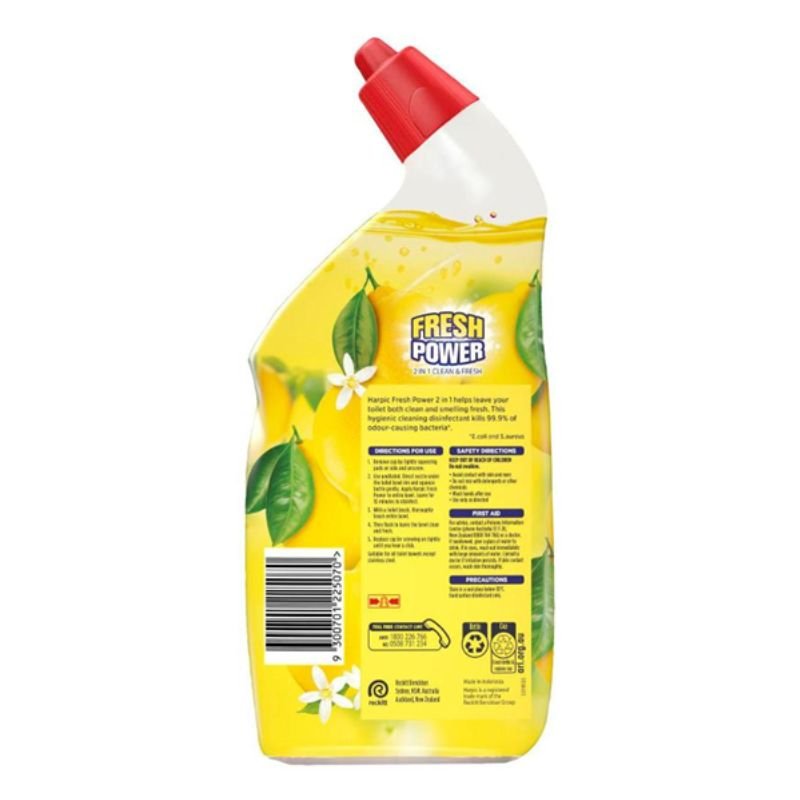[Expiry Date: 05/12/2027] Harpic Fresh Power Sparkling Citrus Toilet Cleaner 700mL