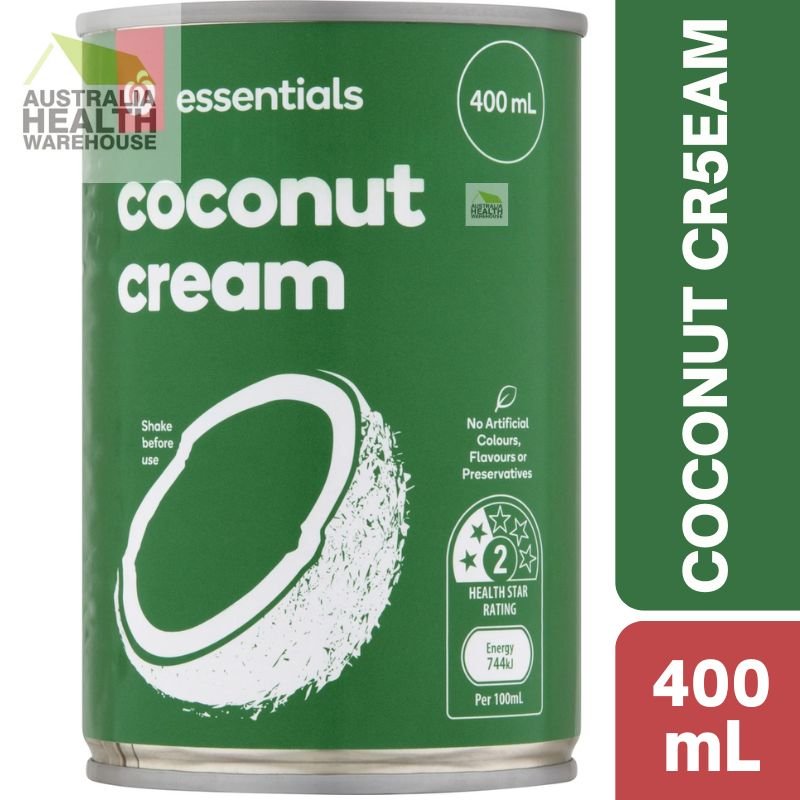 Woolworths Essentials Coconut Cream 400mL