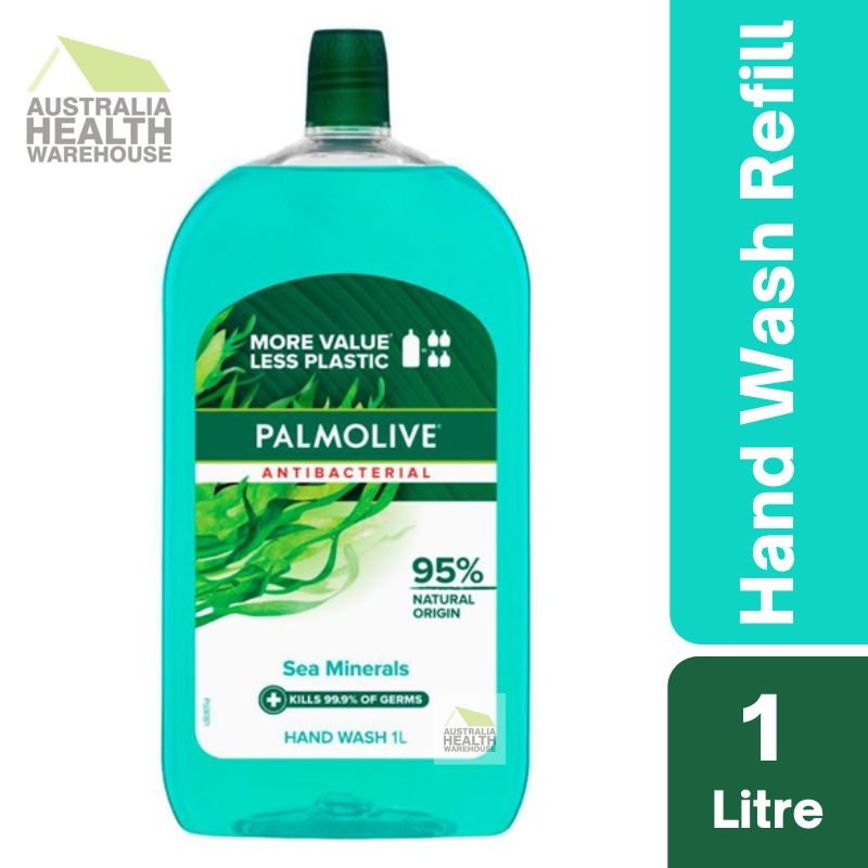 Palmolive Antibacterial Sea Minerals Hand Wash Soap Refill 1 Litre